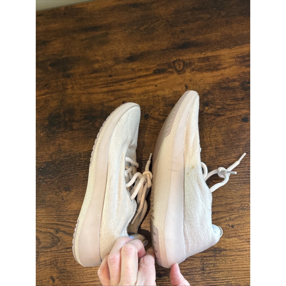 Allbirds Wool Runners Light Pink Athletic Shoes Women's 8 *No Liners* Sneakers - Picture 3 of 7